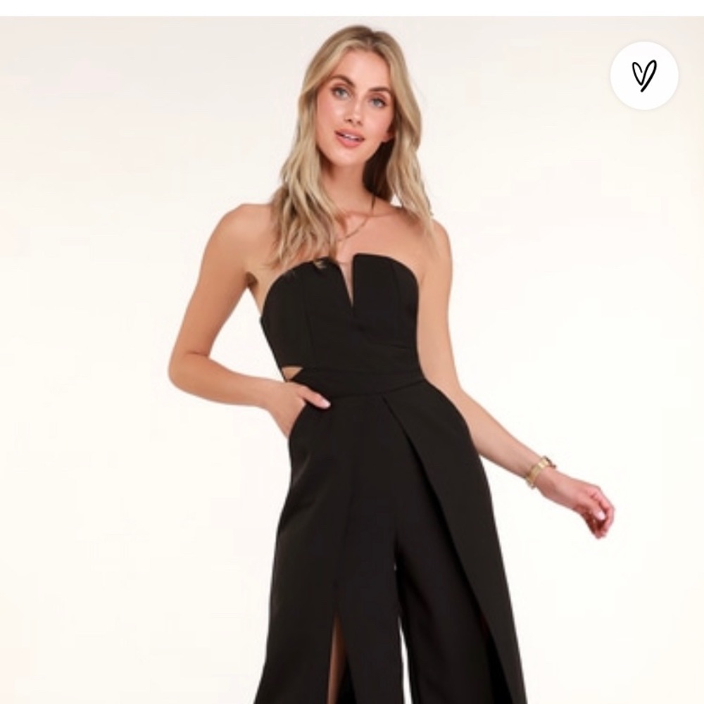 Lulu’s Black Formal Romper